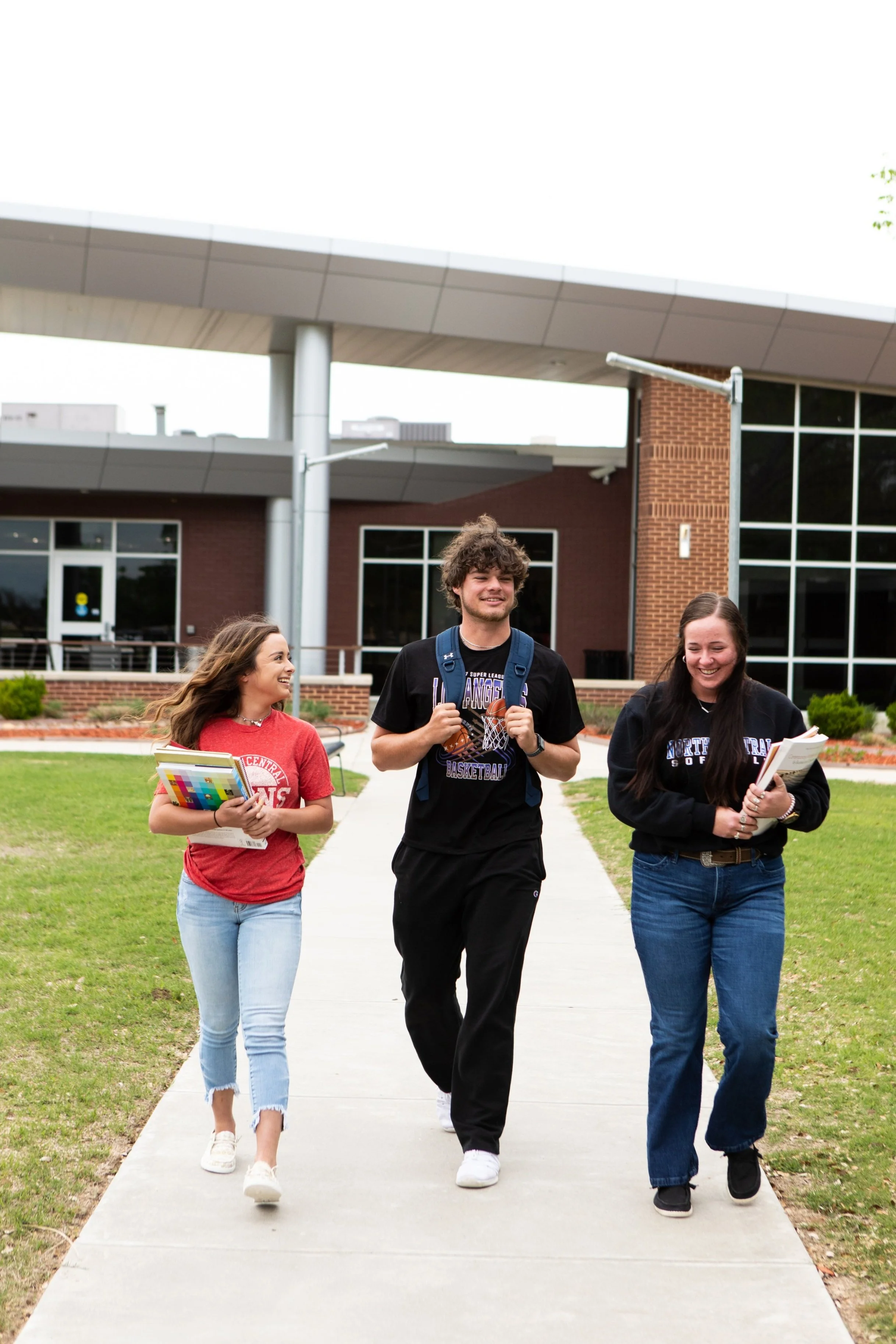 students walking outside of the student union building on the gainesville campus